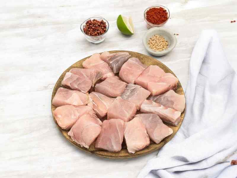 Gurjali (Indian Salmon) - Boneless Cubes